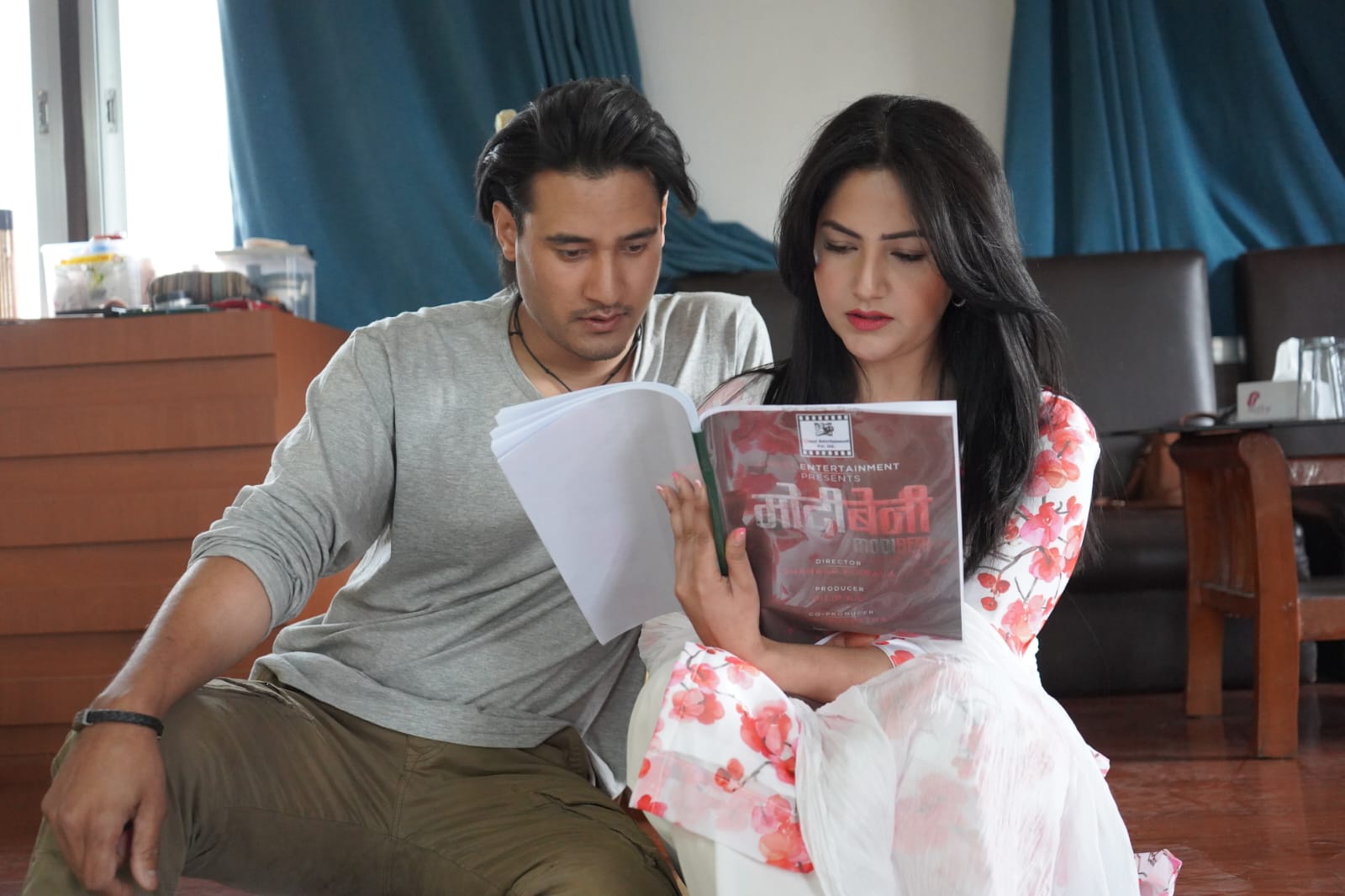 Amar Pratap Shrestha and Barsha Siwakoti_Modibeni Movie3